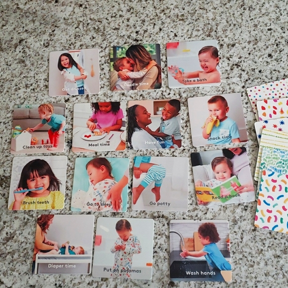 Lovevery "Let's Map It Out" Routine Cards - Picture 2 of 7